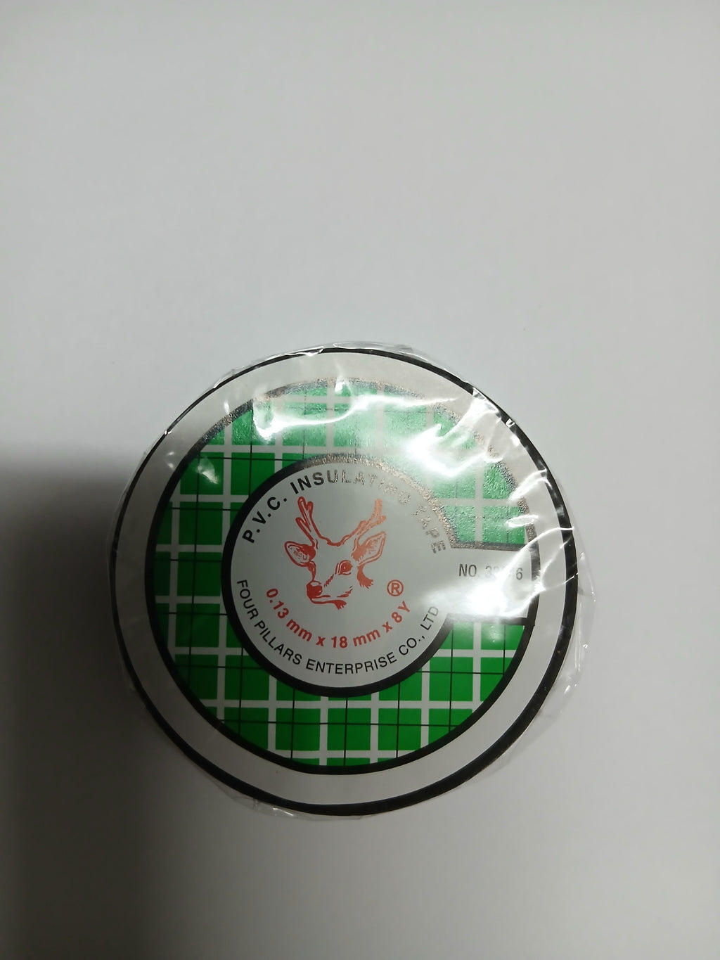 🇭🇰 Four Pillars PVC Electrical Insulation Tape 18mm x 8Y Black | ALIMER Mauritius