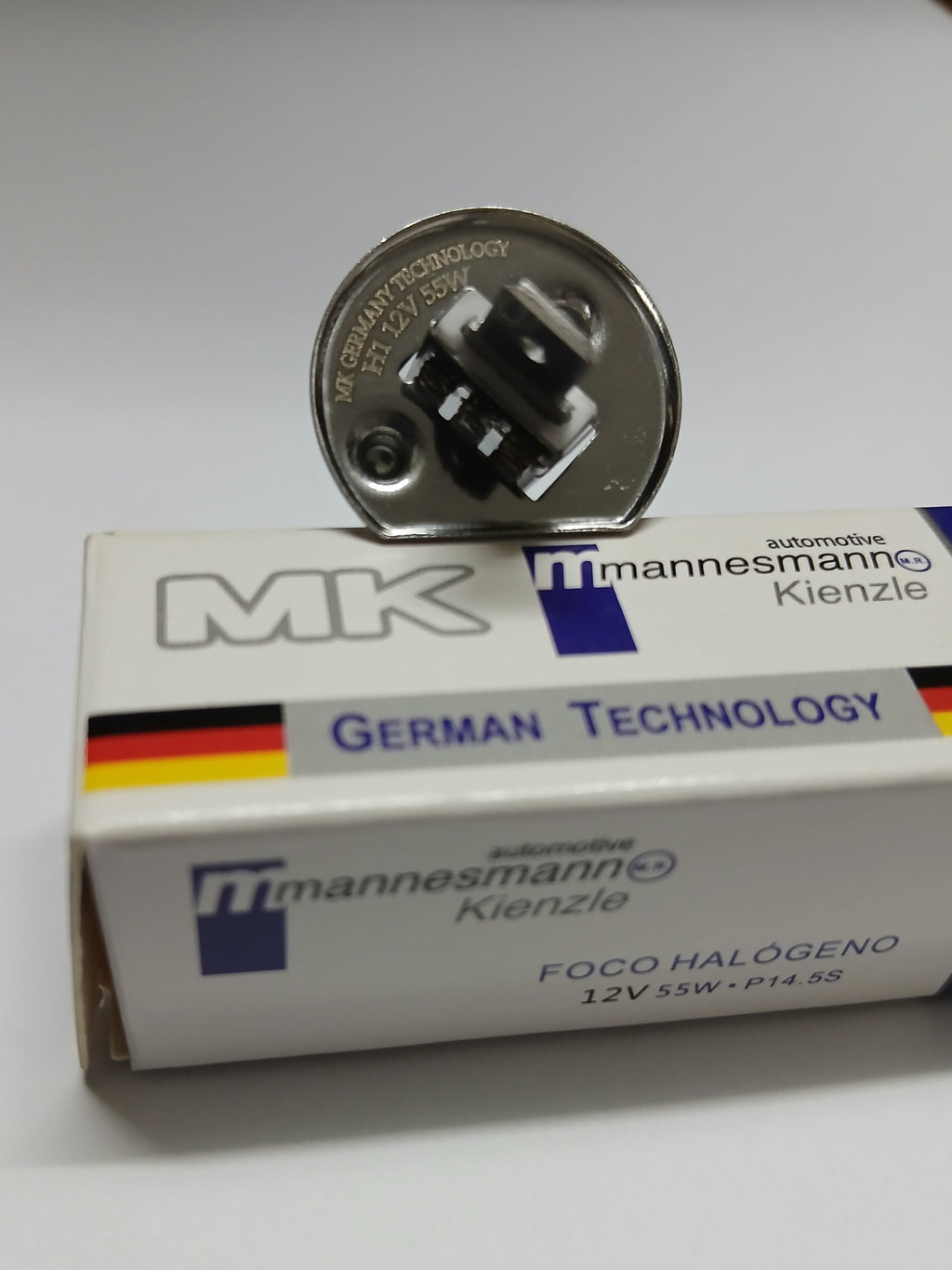 MK Technology H1 Halogen Bulb 12V 55W – Headlight & Fog Light Replacement | ALIMER Mauritius