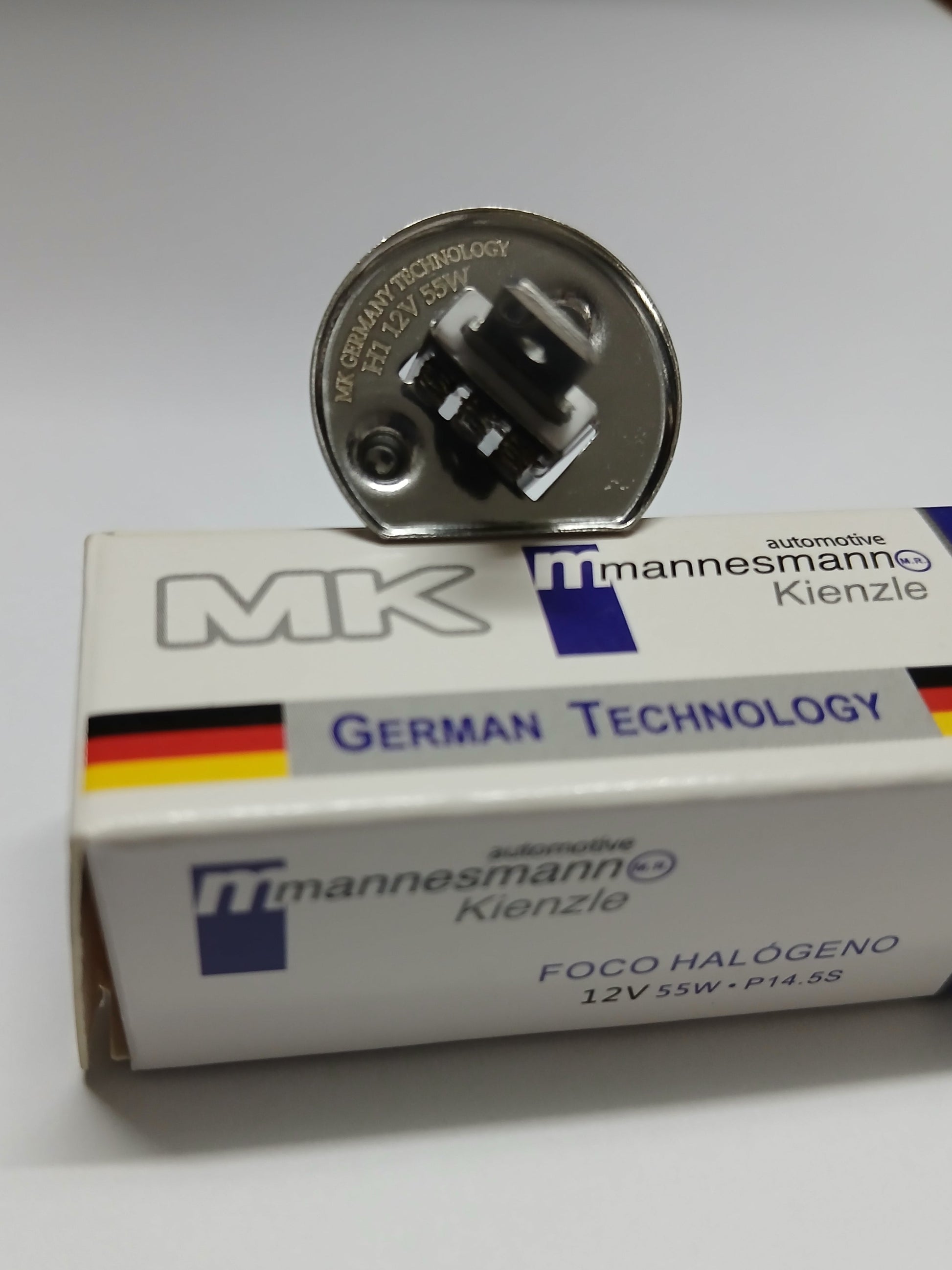 MK Technology H1 Halogen Bulb 12V 55W – Headlight & Fog Light Replacement | ALIMER Mauritius 2