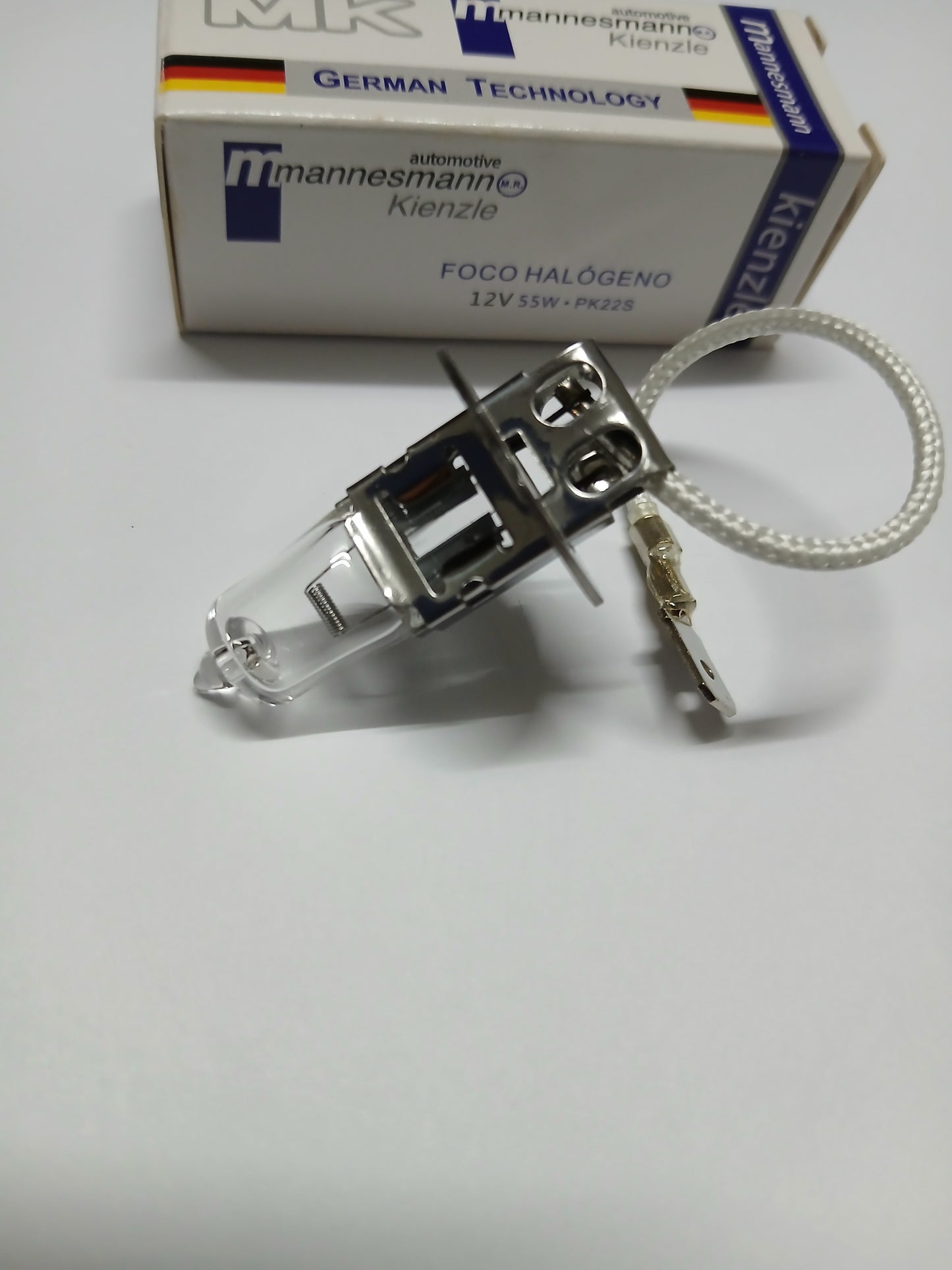 MK Technology H3 Halogen Bulb 12V 55W – Headlight & Fog Light Replacement | ALIMER Mauritius