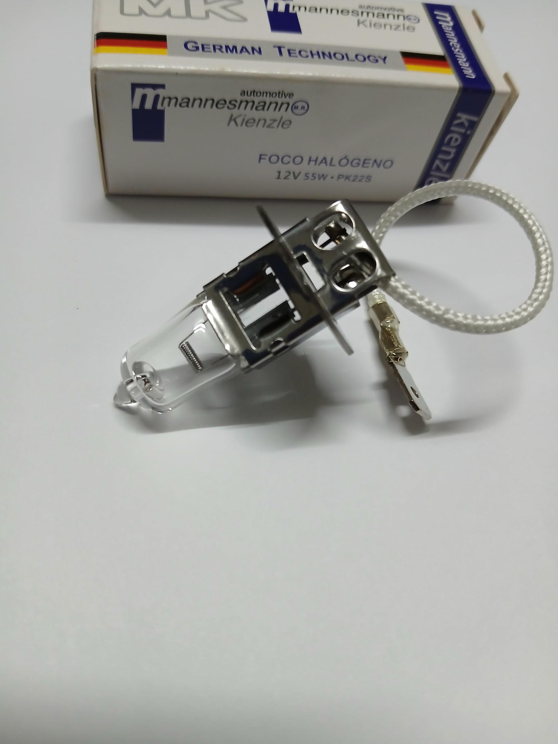 MK Technology H3 Halogen Bulb 12V 55W – Headlight & Fog Light Replacement | ALIMER Mauritius