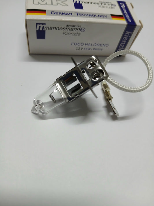 MK Technology H3 Halogen Bulb 12V 55W – Headlight & Fog Light Replacement | ALIMER Mauritius