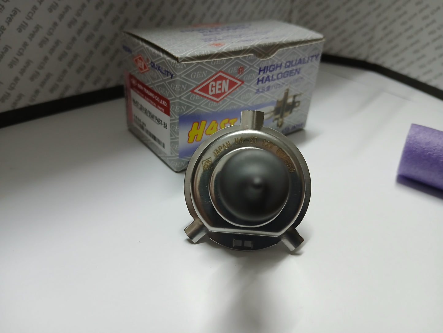 GEN TRADING CO. H4 Halogen Headlight Bulb 12V 60/55W – Made in Japan 3