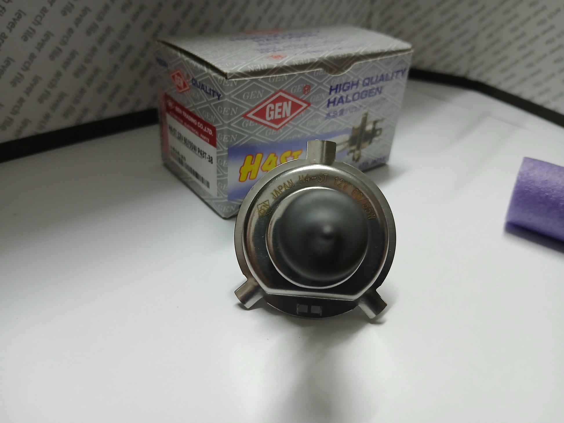 GEN TRADING CO. H4 Halogen Headlight Bulb 12V 60/55W – Made in Japan 3