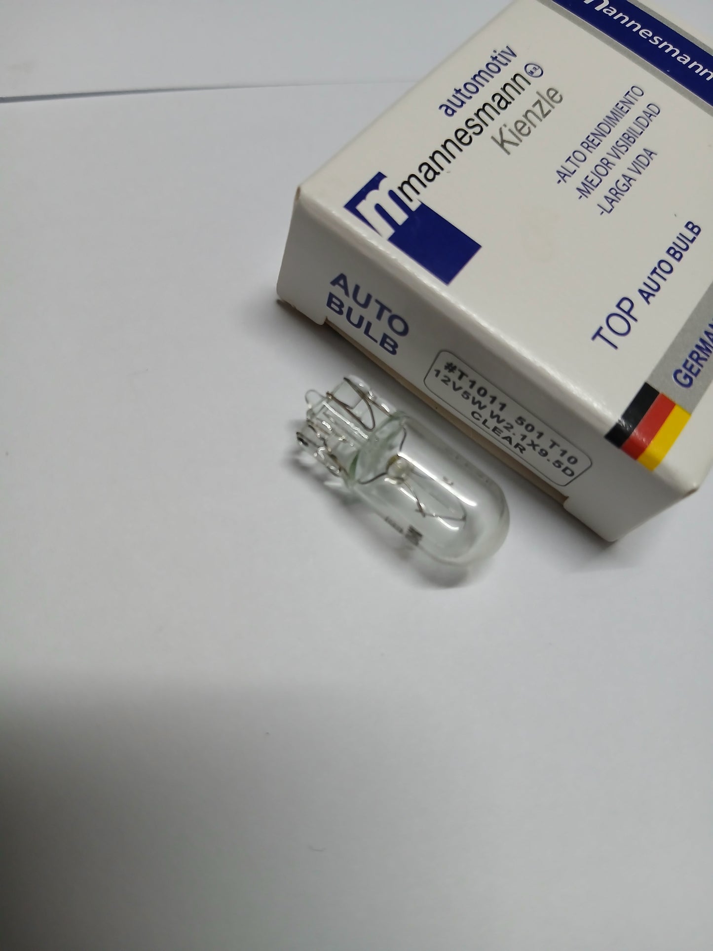MK Technology T10 W5W 12V 5W Incandescent Bulb | ALIMER Mauritius