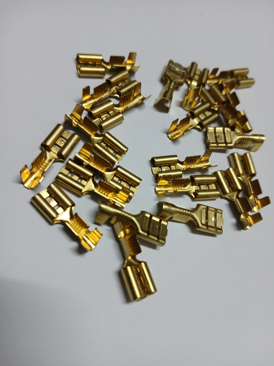 🇮🇹 IMP 6.3mm Female Crimp Terminal – Made in Italy | ALIMER Mauritius